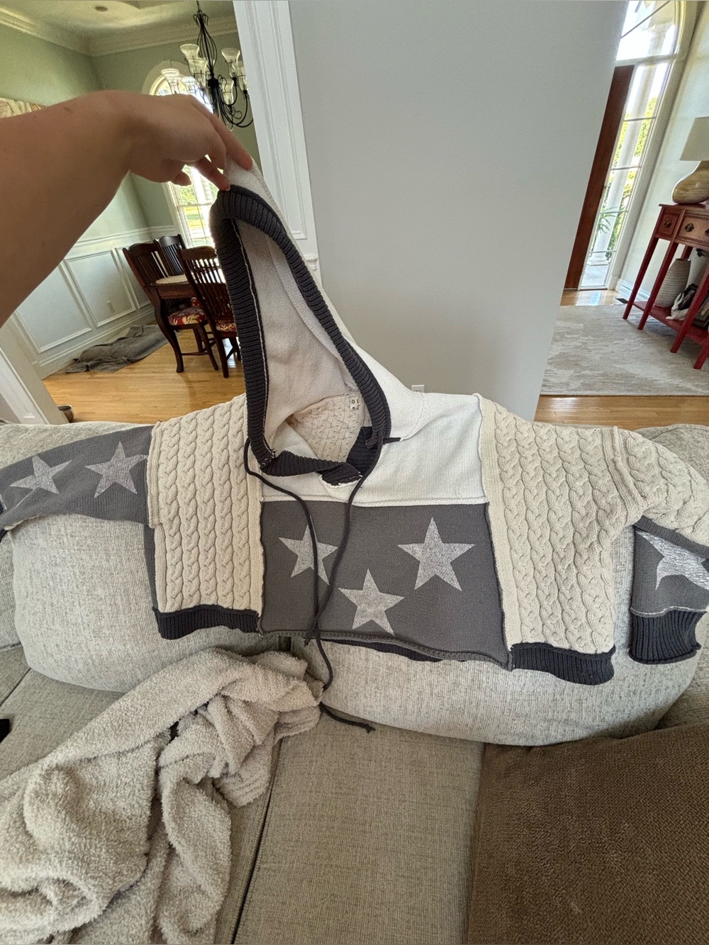 Cropped sweatshirt